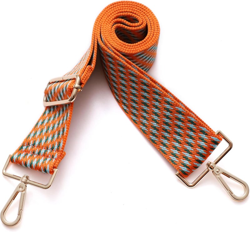 S-Jacorry Purse Strap Replacement Crossbody Wide Shoulder Strap Adjustable Canvas Straps Handbag Strap Replacement Belts - Image 2